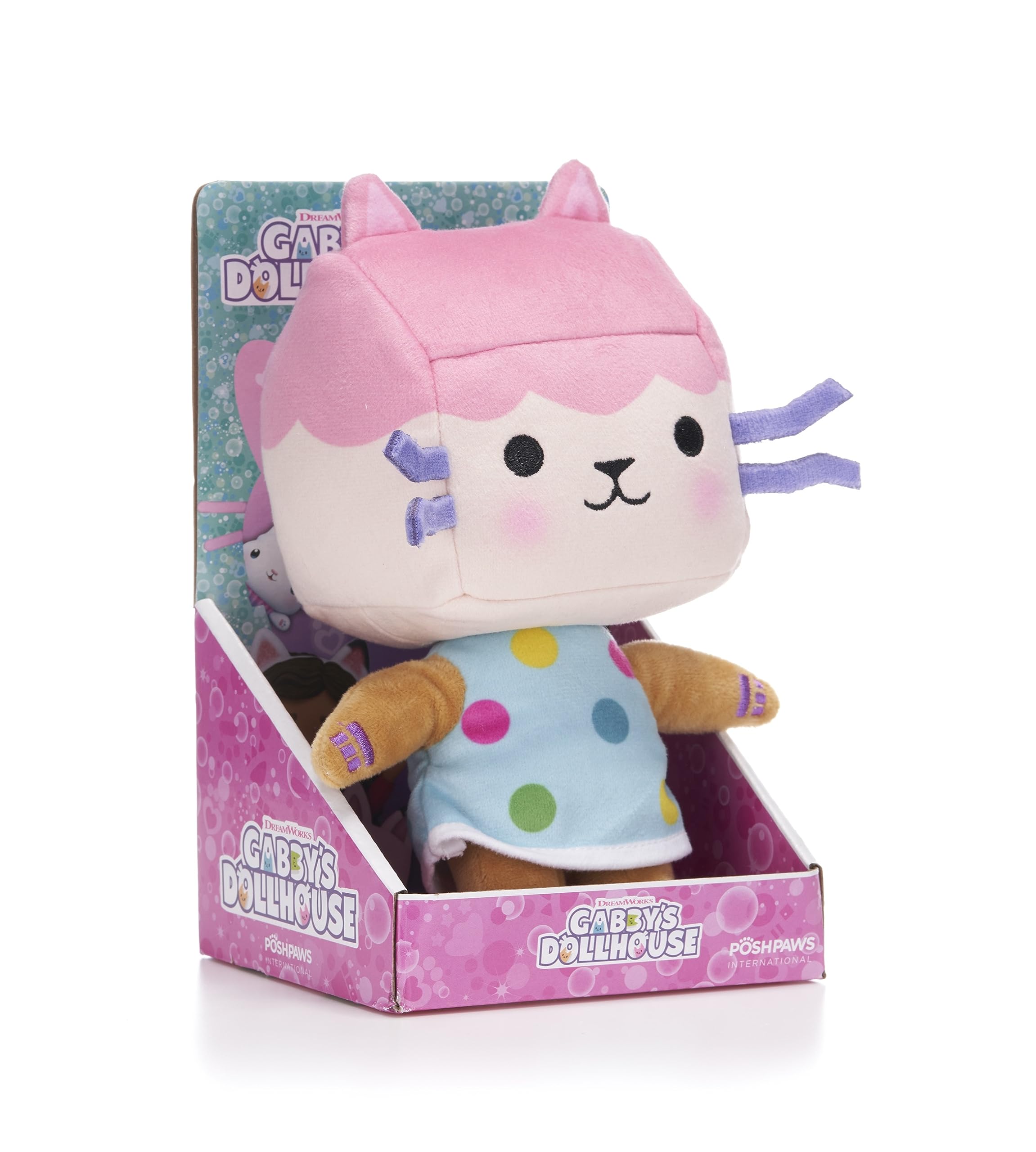 Gabby's Dollhouse 10" (25cm) Baby Box Cat Plush Soft Toy