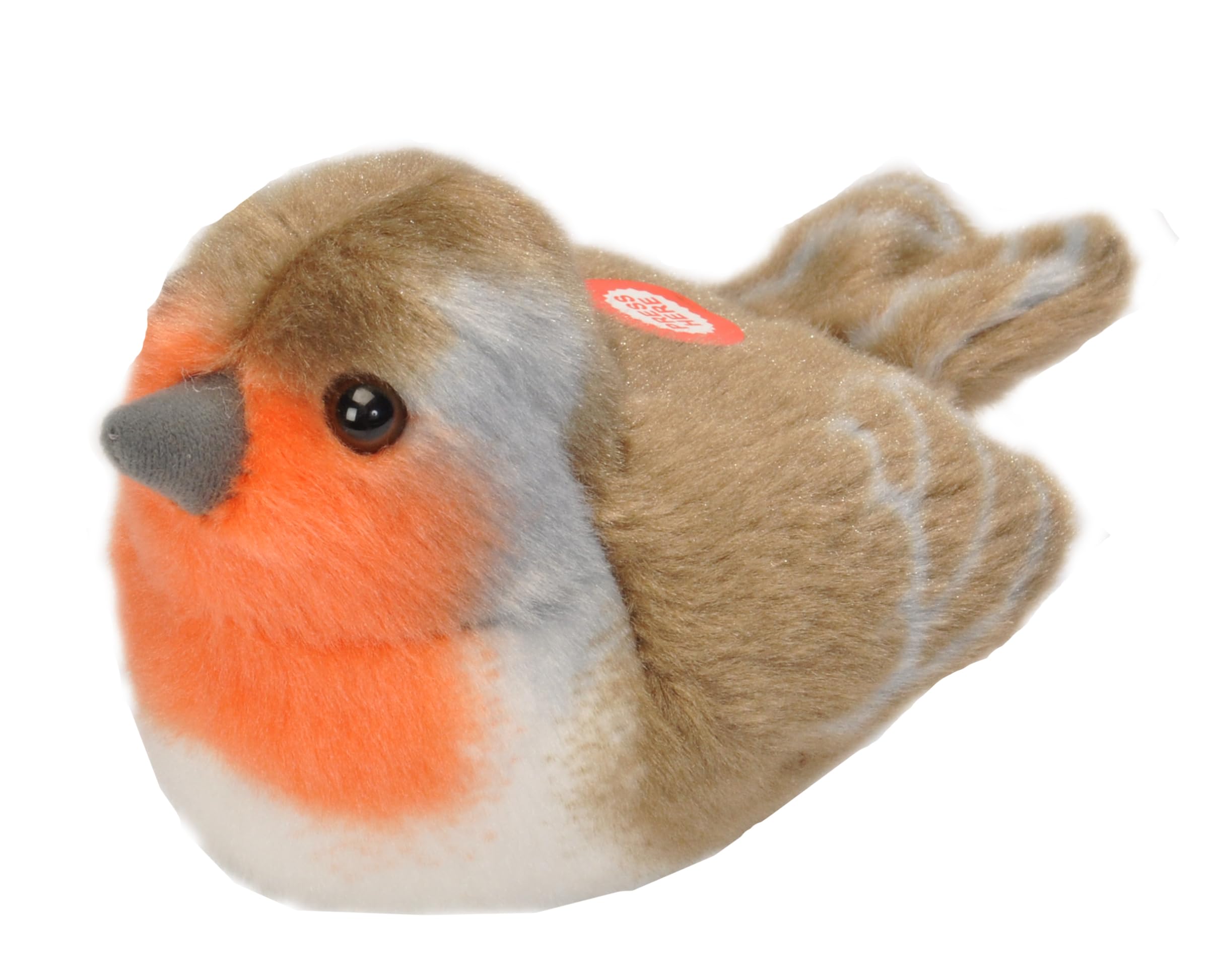 Wild Republic BIRD19490 RED Breast Plush Toy, Multi-Colour , 5 x 5 x 4 inches